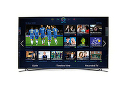 Samsung UE75F8000 LED HD 1080p 3D Smart TV, 75 Inch, Quad Core with Freeview/Freesat HD and Voice/Motion Control with 2x 3D Glasses